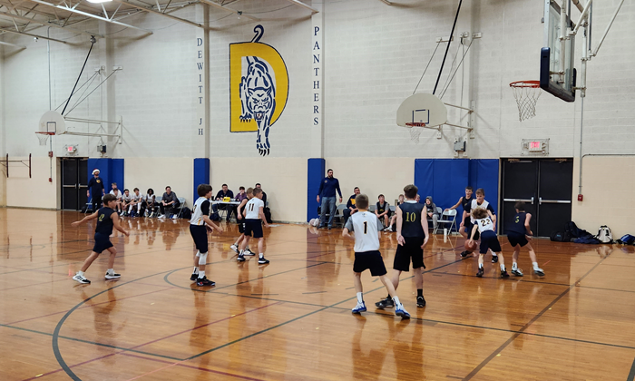 6th Grade Gold Boys vs. PW