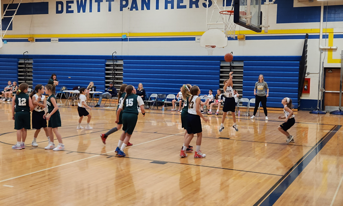 4th Grade Silver Girls vs. Olivet